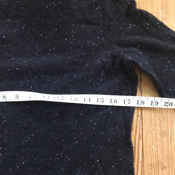 Talbots 100% cashmere speckled donegal turtleneck - Picture 3 of 5